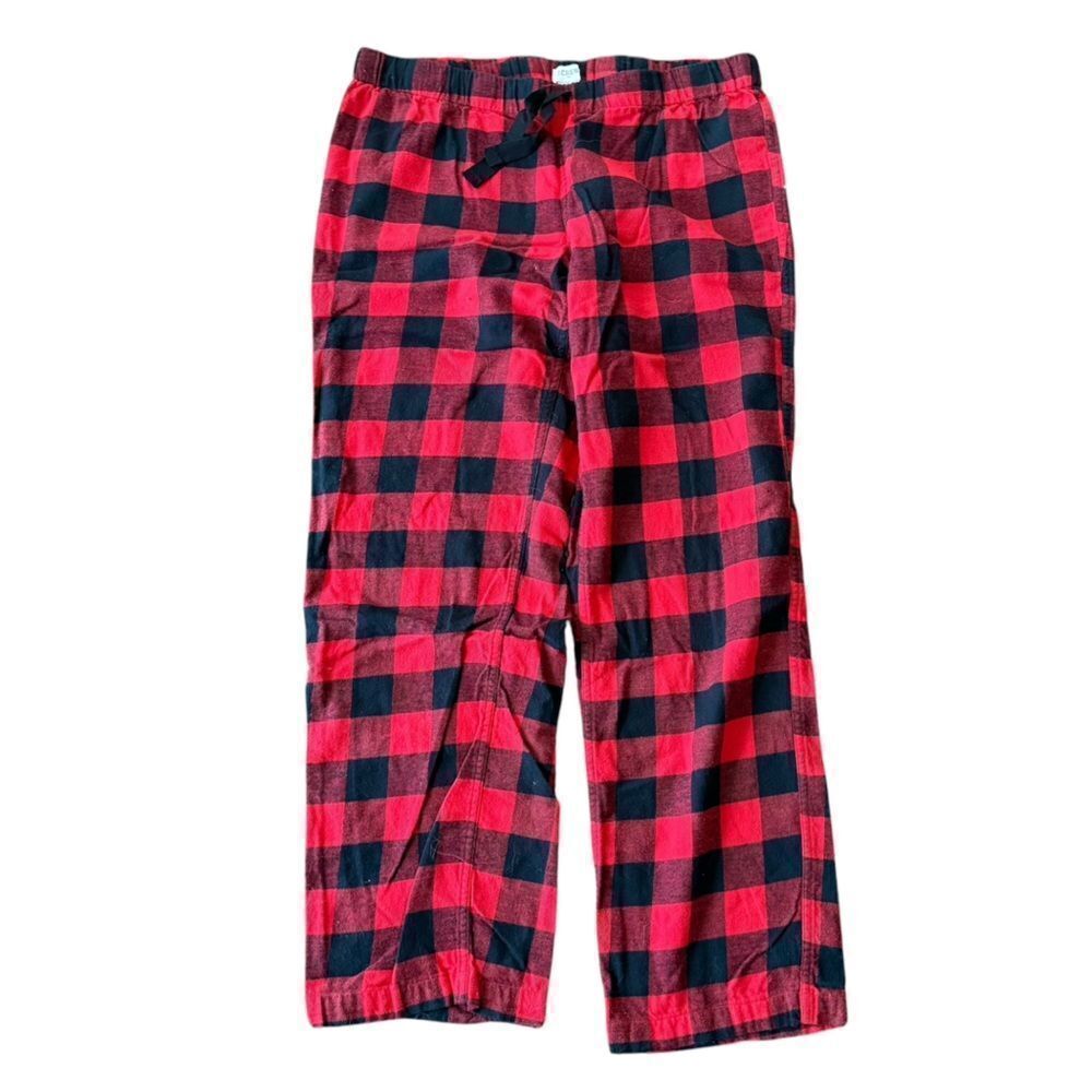 J. Crew Pajama Pants Yarn-dyed Flannel Buffalo Plaid Medium